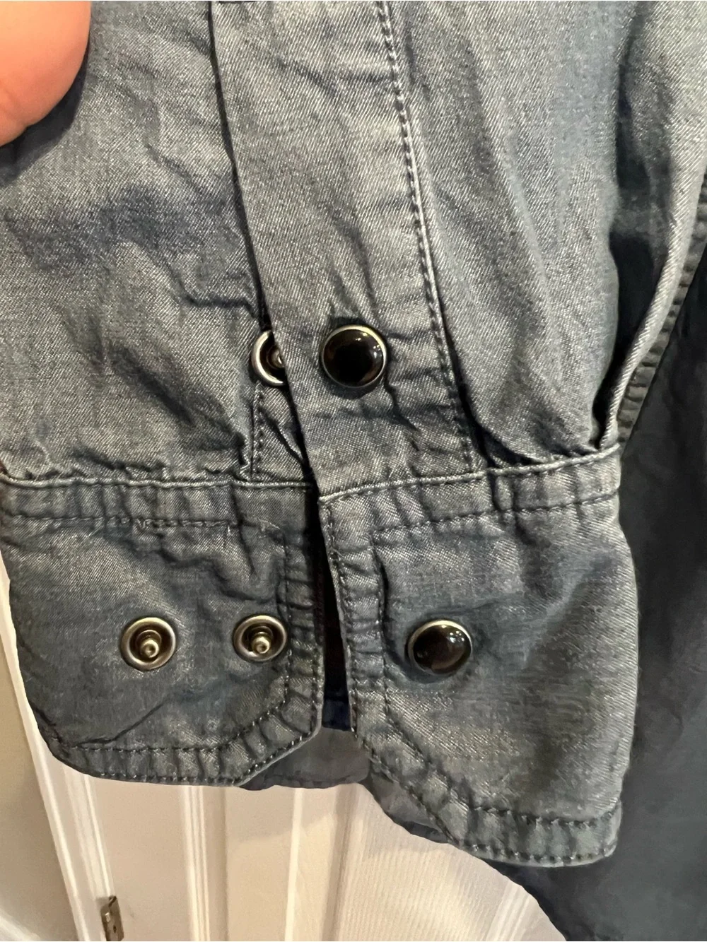 Stio Men's Casual Button-Down Shirt in Slate Blue